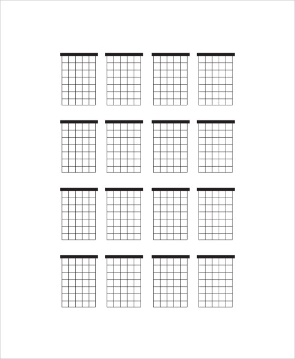 blank chord charts